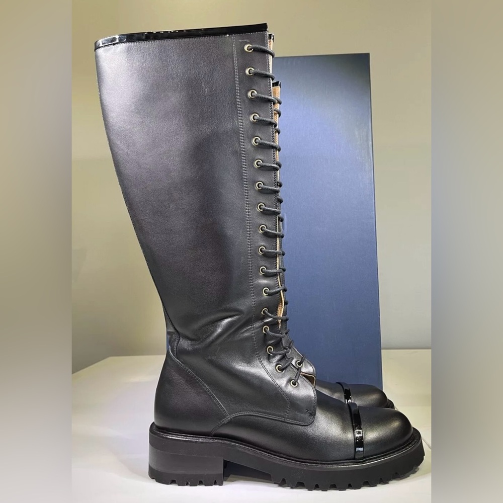 Malone Souliers Bryn Lace Up Women’s Boots- Black Size 39 and Lightly Used